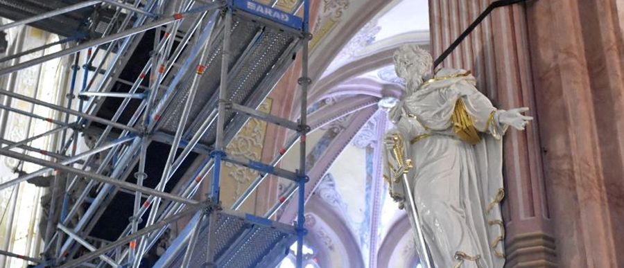 Katedra pięknieje – efekty wykonanych prac